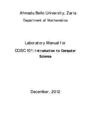 Cosc101 PDF Abu  Form