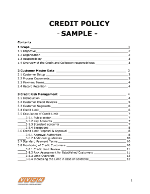 SAMPLE Contents  Form