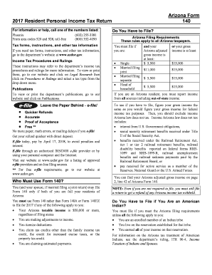 Resident Personal Income Tax Return  Form