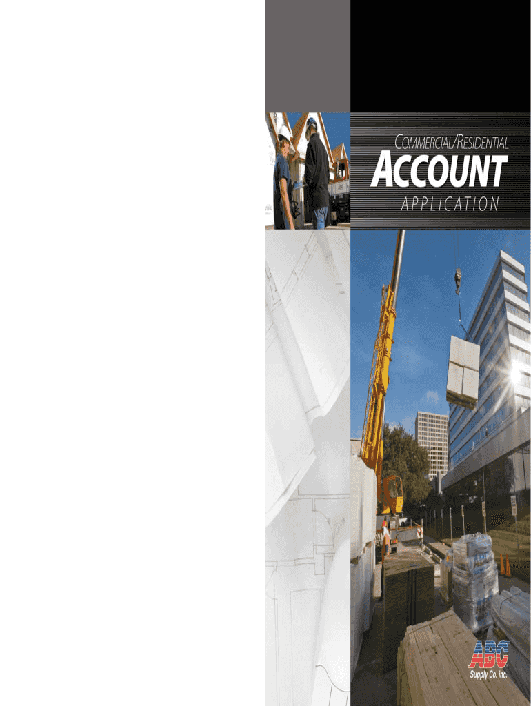  Abc Supply Account Application 2016-2024