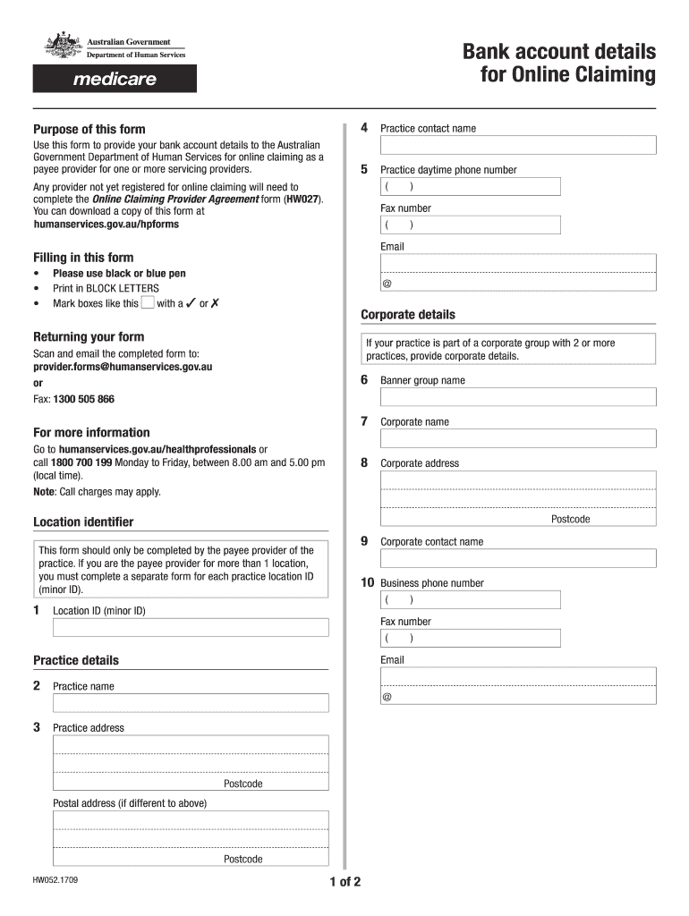 Hw052 Form