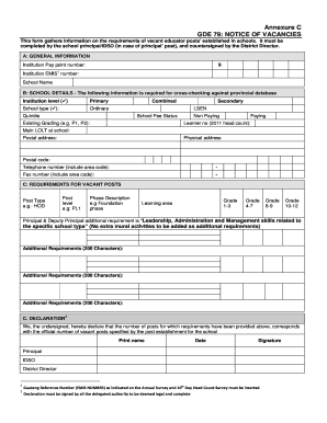 Gde 79 Form PDF