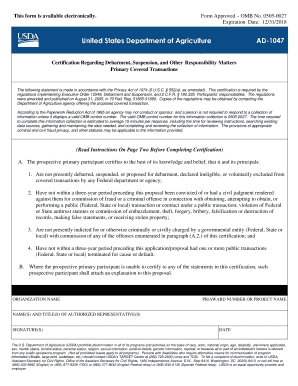  1047 Form 2015-2024