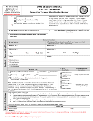  Nc State W 9 Form 2018