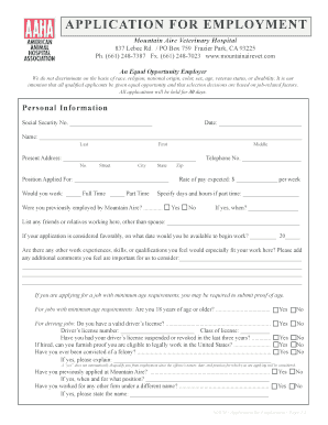 Veterinary Clinic  Form