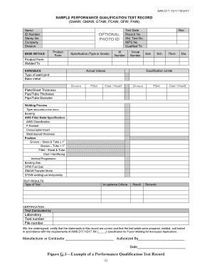 Aws D17 1 PDF Download  Form