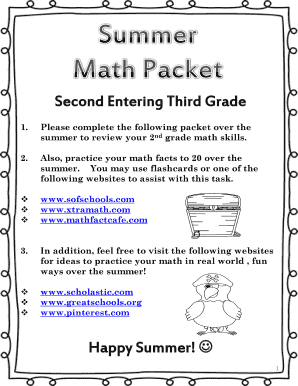 Second Entering Third Grade St Anastasia School  Form