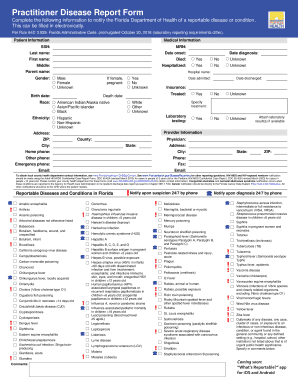  Fl Report Form Template 2016-2024