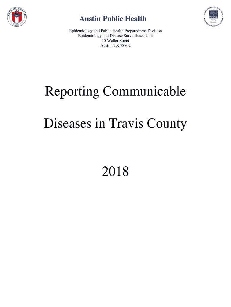 Reporting Communicable Diseases in Travis AustinTexas Gov  Form