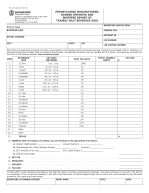 REV 1052 PA Department of Revenue PA Gov  Form