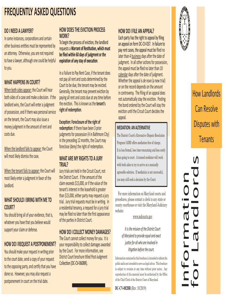  FREQUENTLY ASKED QUESTIONS Mdcourts Gov 2019-2024