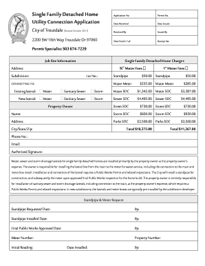  REQUEST for STATEMENTS of    City of Troutdale 2017-2024