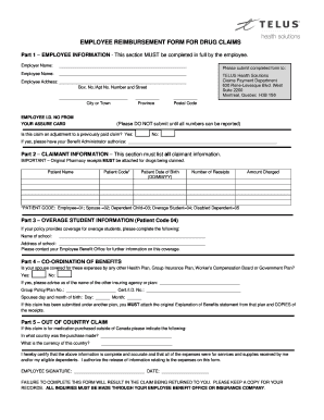 Assure Telus Health  Form