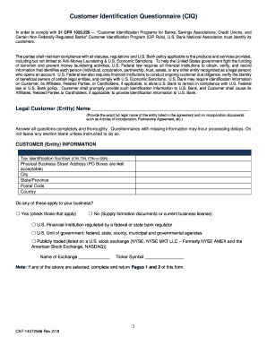 FORM CIQ Conflict of Interest Questionnaire Texas Ethics