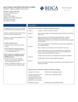 Benefit Street Partners Forms