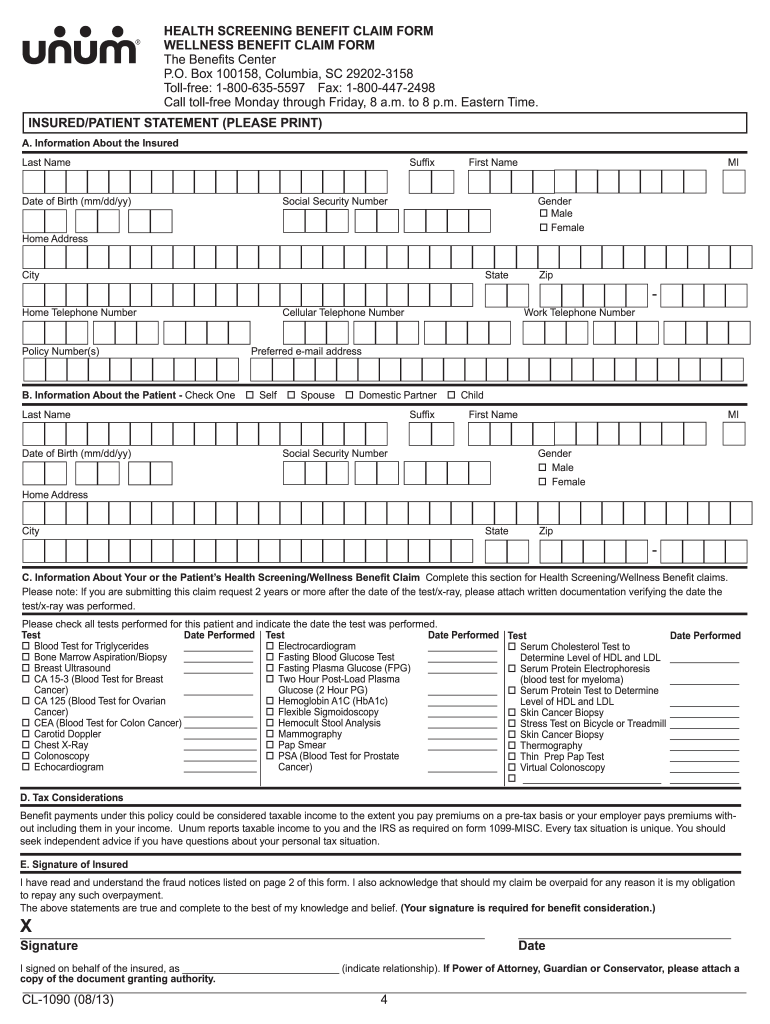  Unum CL 1090 2013-2024