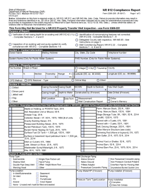 Nr 812 Compliance Report  Form