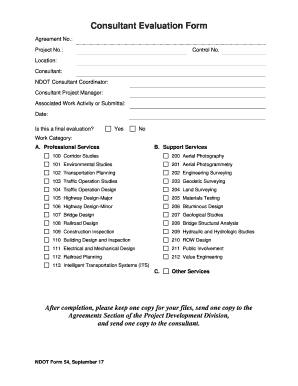  Ndot Construction Office Forms 2017-2024