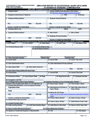 Industry NAICS Code Required on New Claims*  Form