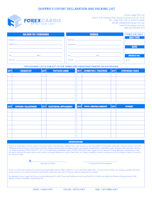 Forexcargo Com  Form