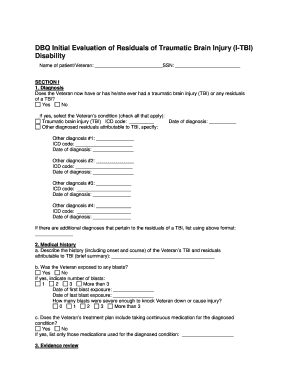 Tbi Dbq  Form