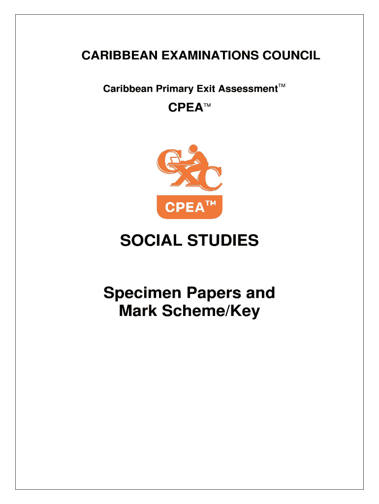 Cpea Past Papers  Form