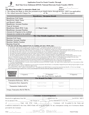 Bmcb Bank Rtgs Form