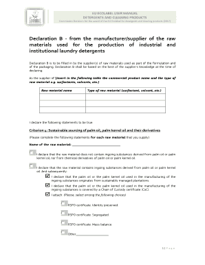 The European Eco Label European Commission Europa EU  Form