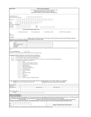 Nps Withdrawal Form