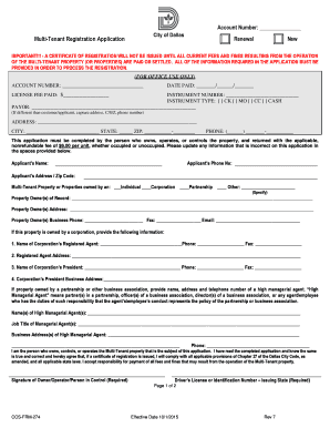  Multi Tenant Registration 2015-2024