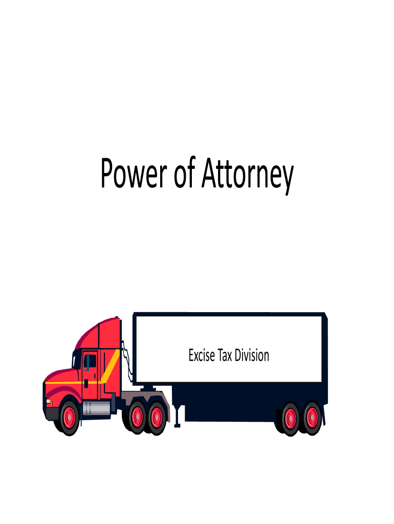 Mvr 63 Power of Attorney Form