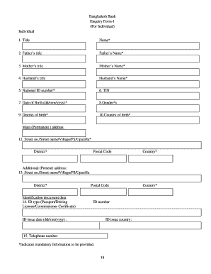 Enquiry Form