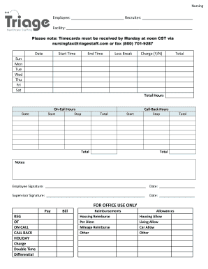 Double Charge  Form