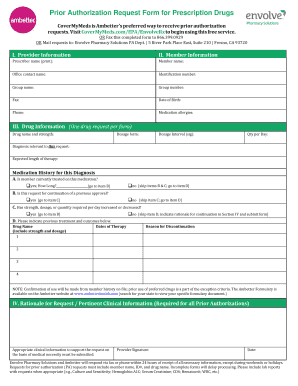 Ambetter Envolve Prior Authorization Form