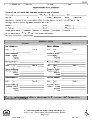  Rental Application Form Alberta 2016-2024