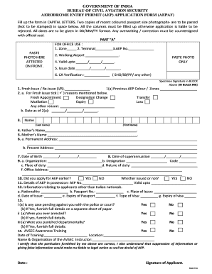 Bcas Aep  Form