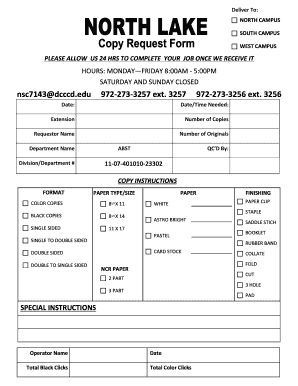 NEWNorth Lake Print Shop Request Form 3