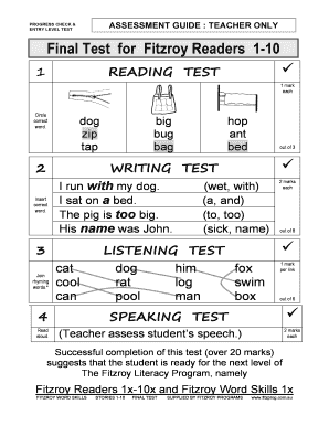 Fitzroy Readers 1 10 PDF Download  Form