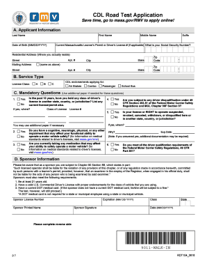  Rmv Massachusetts Driving Test 2018