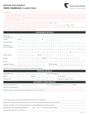 Citrus Royal Claim Form