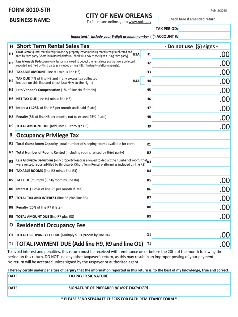 8010str  Form