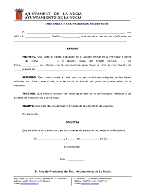 Exemple Instancia Ajuntament  Form
