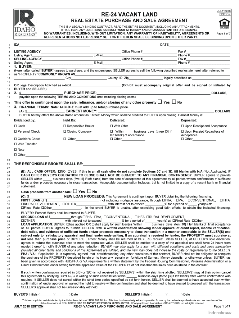 Contract for Deed Home Buyers' Rights and ObligationsIllinois Legal  Form