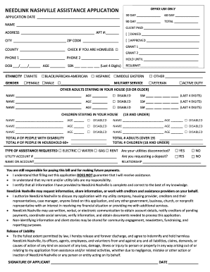 Needlink Online Application  Form