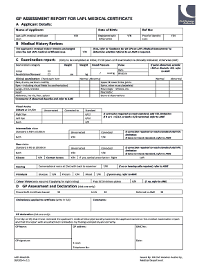 Medical Assessment Form