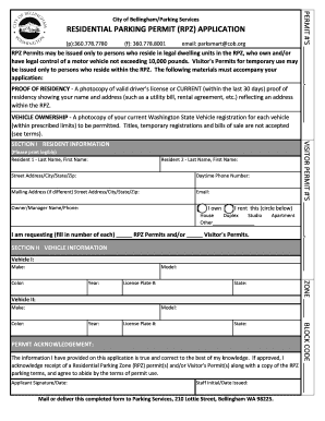 RZP Application  Form