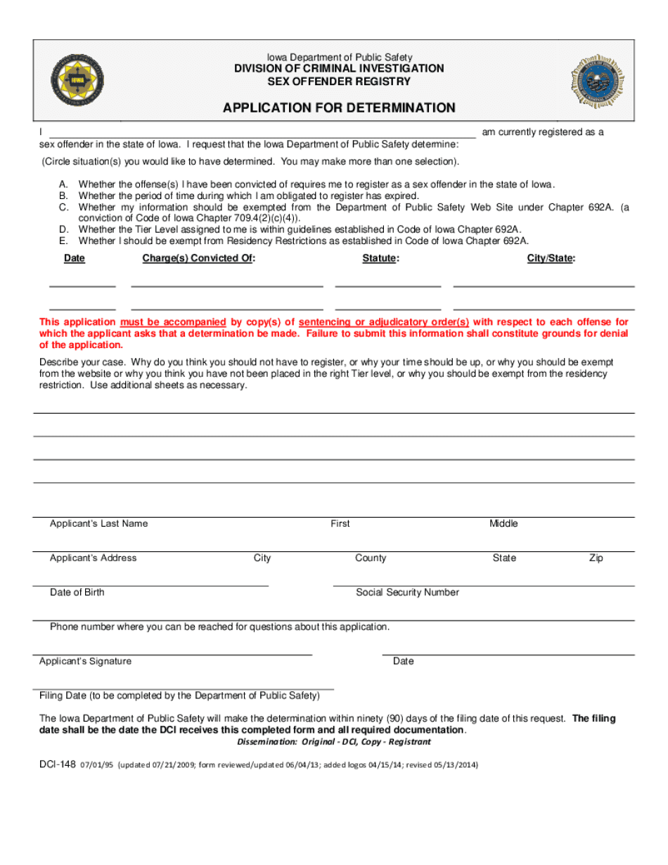  Sex Offender in the State of Iowa 2014-2024