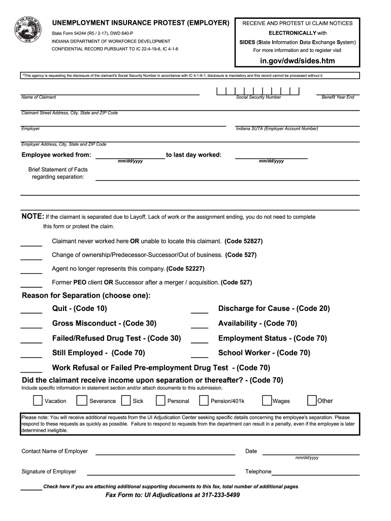  State Form 54244 640p 2017-2024