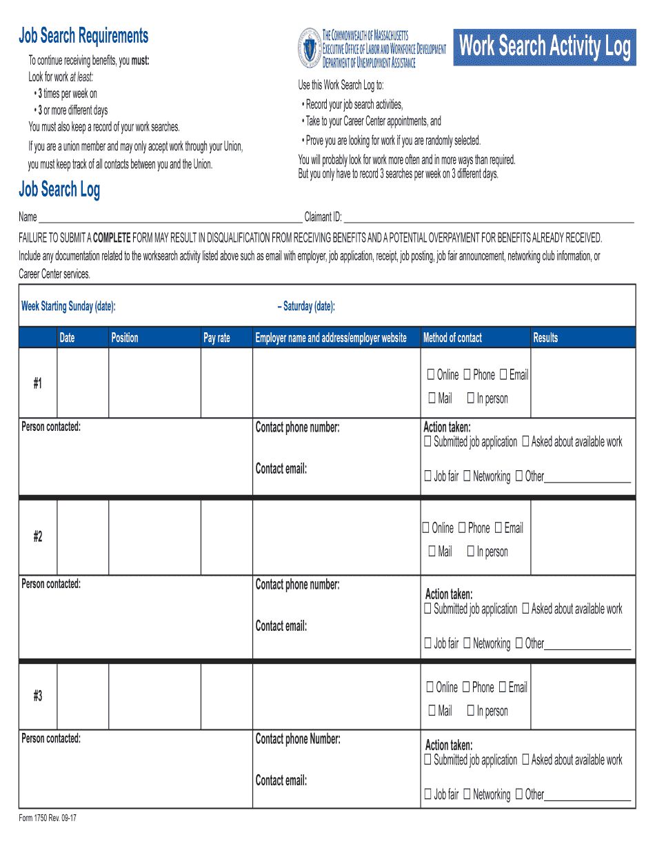 Dua Worksearch  Form