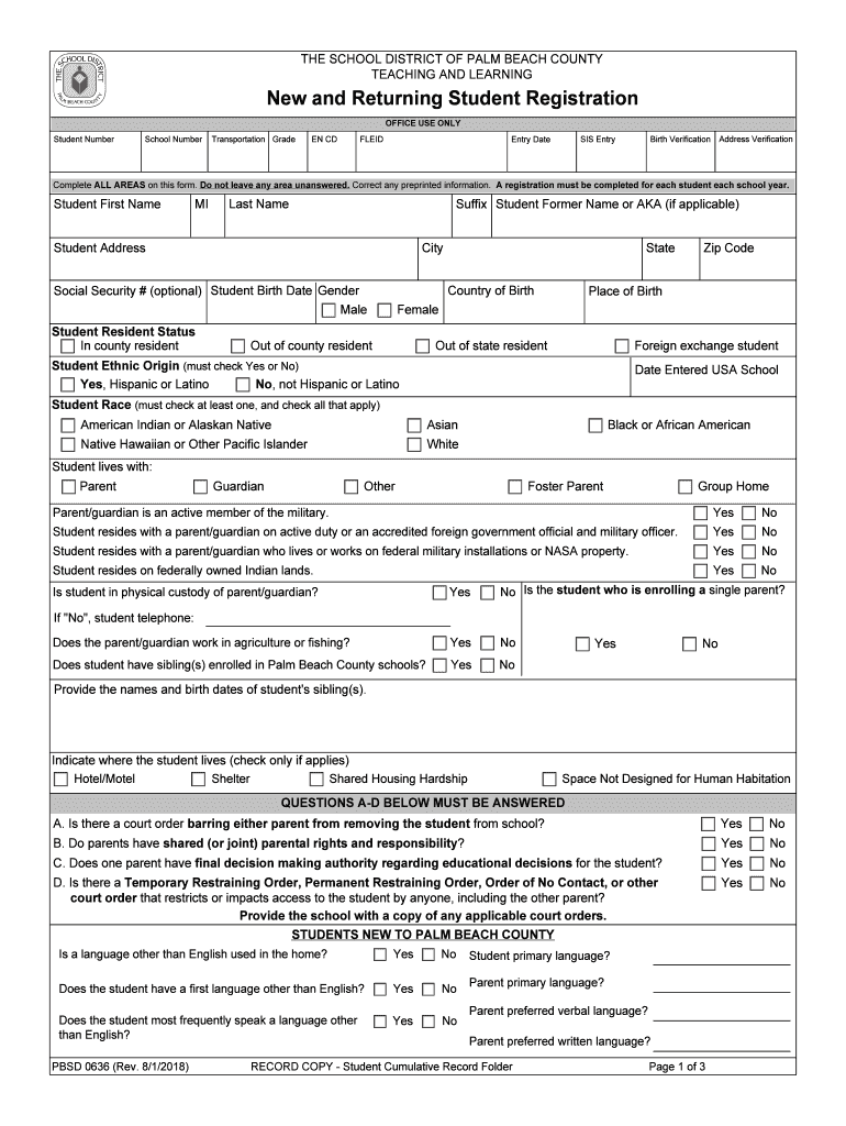  Transportation Grade 2018